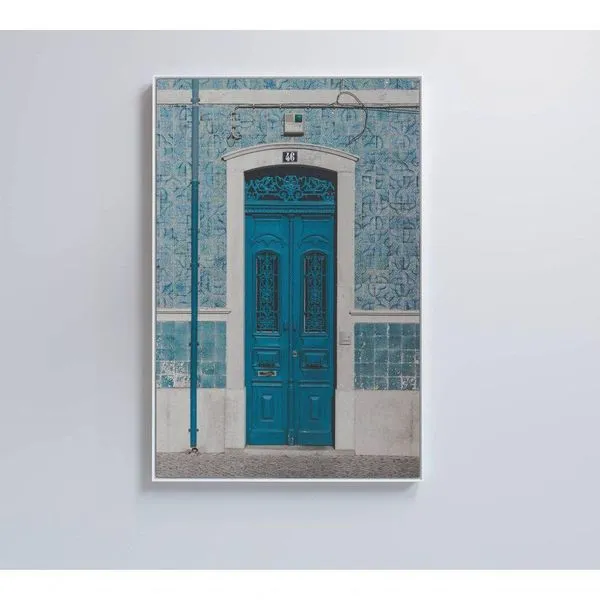 Quadro Porta 46 80x120 Cm Tecido Canvas