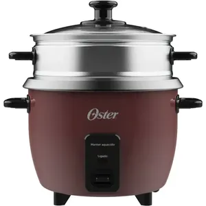 Panela Elétrica de Arroz 1L Oster Bordô - 220V
