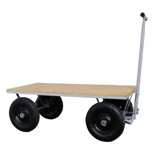 Carro plataforma em madeira TM-108 - MARCON