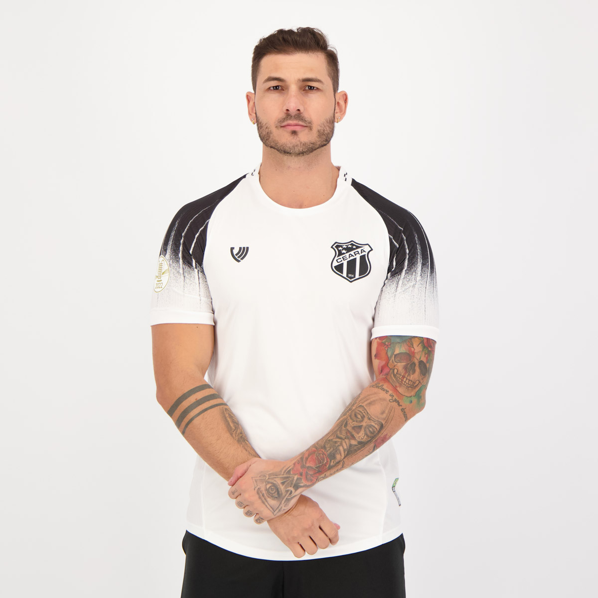 Camisa Vozão Ceará II 2021 Copa do Nordeste 2022 Branca