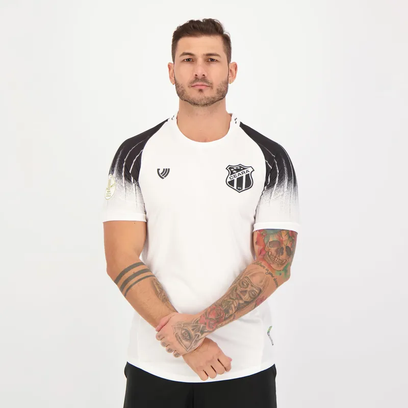 Camisa Vozão Ceará II 2021 Copa do Nordeste 2022 Branca