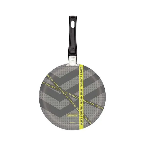 Tapioqueira Antiaderente Tramontina Power Up Cinza 22cm