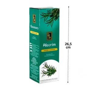 Incensos Zed Black Alecrim 96 - Kashimir