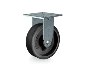 Rodizio Fixo FMR 62 BFK Borracha Capacidade 300kg - Rod-Car