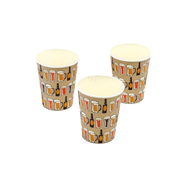 Copo Papel Silver Boteco 200ml com 10 Unidades