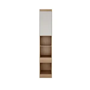 Módulo Modulado Rizon 43cm Cumaru e Fendi - Novo Horizonte Móveis