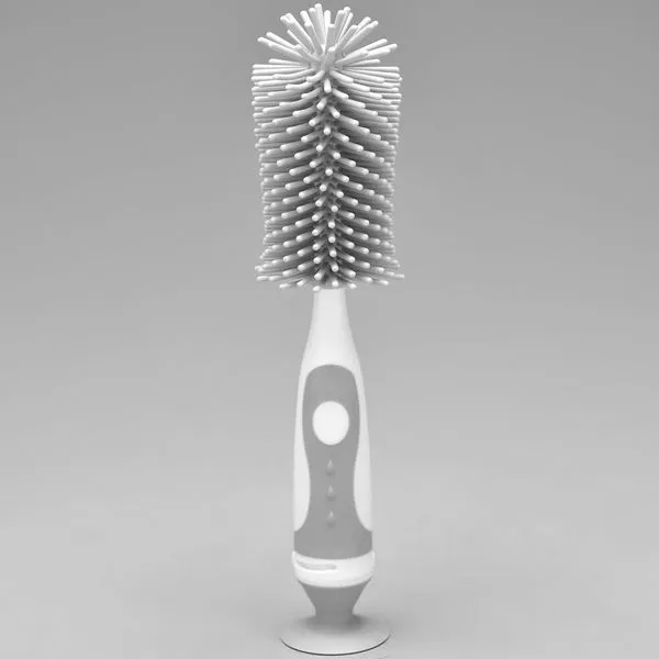 Escova para Mamadeira em Silicone Cinza - 16276 Cinza - 16276