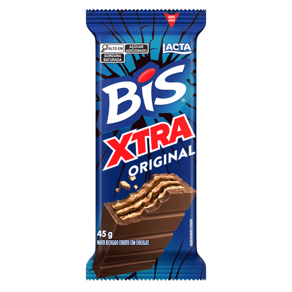 Chocolate Bis Xtra ao Leite 45g