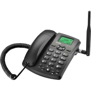 Telefone Celular de Mesa ID Viva Voz Elgin GSM100 Preto