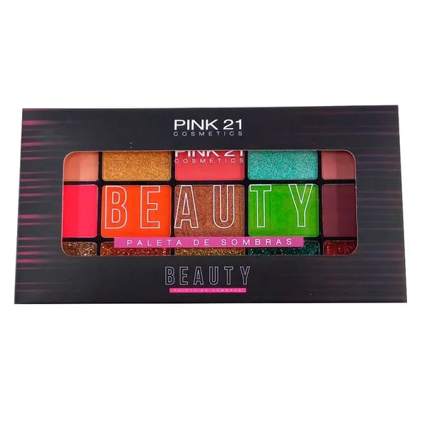 Paleta De Sombras Beautry Pink 21 - Cs2309