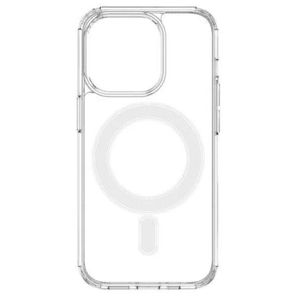 Capinha De Celular Iphone 16 Pro Clear Case Transparente Magsafe (MP)