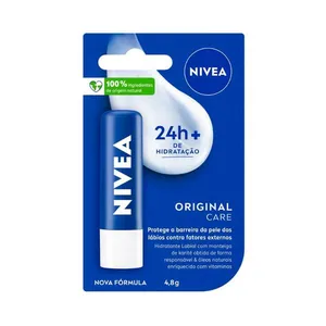 Hidratante Labial Nivea Original Care 4,8g HID LABIAL NIVEA 4,8G LIP CARE ESSEN/ORI