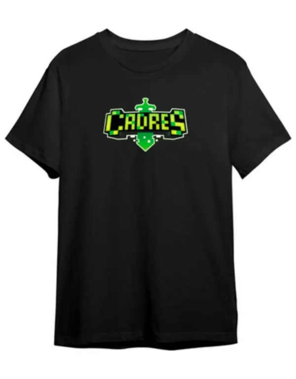 Camiseta Algodão Cadres Logo G / Preto