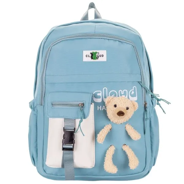 Mochila Feminina Arara Dourada - RY6664 AZUL