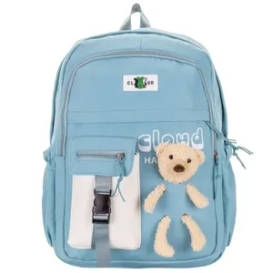 Mochila Feminina Arara Dourada - RY6664 AZUL
