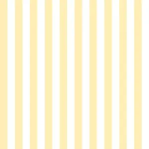 Papel De Parede Doce Estilo Listrado Amarelo 81710
