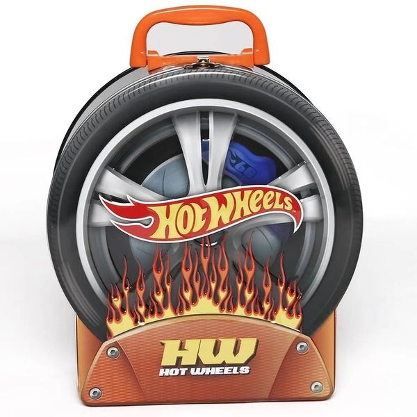 Hot Wheels Porta Carrinhos Roda Metálica | Fun Toys