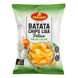 Batata Chips Croques Lisa Onion Cream 45g