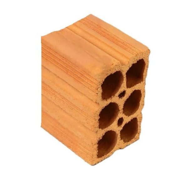 Meio Bloco Cerâmico de Vedação 9x14x9,5cm Cerâmica Prado MEIO BLOCO CERÂMICO 9x14x9,5