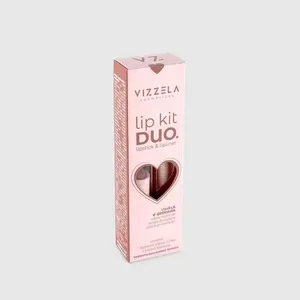 Kit de Batom LIP KIT DUO 01 - Delicada - Vizzela