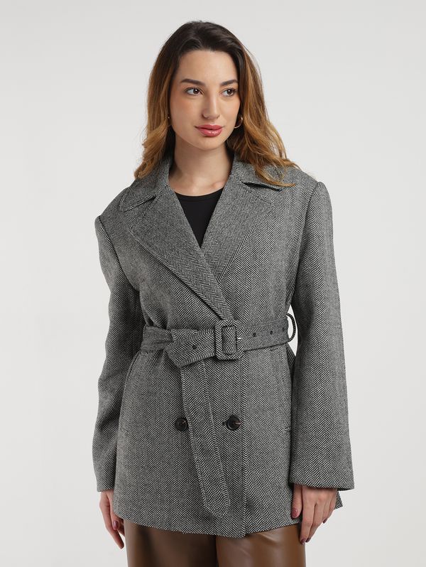 Casaco Longo Autentique Feminino CINZA P