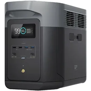 Gerador de Energia Portátil Delta 2 Max 2400 Watts 127 Volts com Painel - GD21BR1010 - ECOFLOW