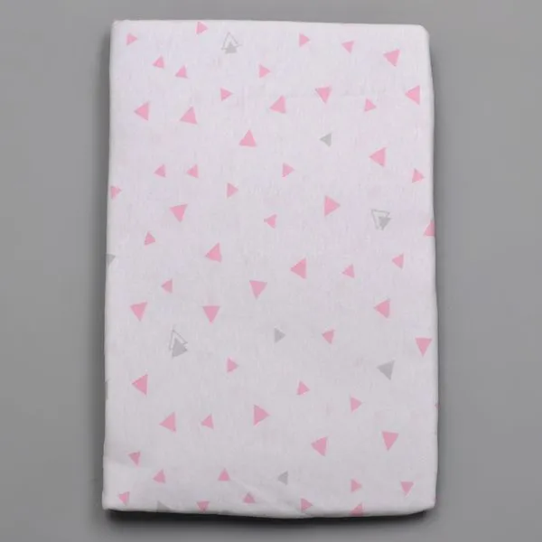 Lençol Avulso Para Berço Americano Com Elástico - 5313 Rosa