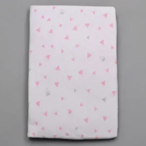 Lençol Avulso Para Berço Americano Com Elástico - 5313 Rosa