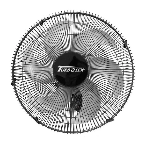 Ventilador de Parede Vitalex 200W 50cm 6 Pás 3 Velocidades Preto Gf-120 Bivolt Ventilador de Parede Vitalex 220W 50cm 6 Pás Preto GF-120 OP50F Bivolt