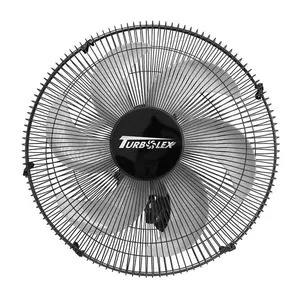 Ventilador de Parede Vitalex 200W 50cm 6 Pás 3 Velocidades Preto Gf-120 Bivolt Ventilador de Parede Vitalex 220W 50cm 6 Pás Preto GF-120 OP50F Bivolt