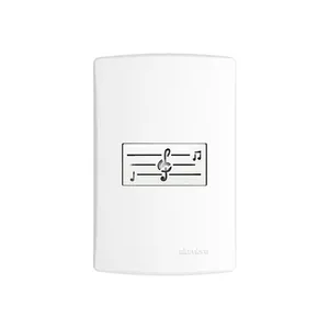 Campainha Dueto Bic C/Pl 4X2 Br Bianco Pro Alumbra