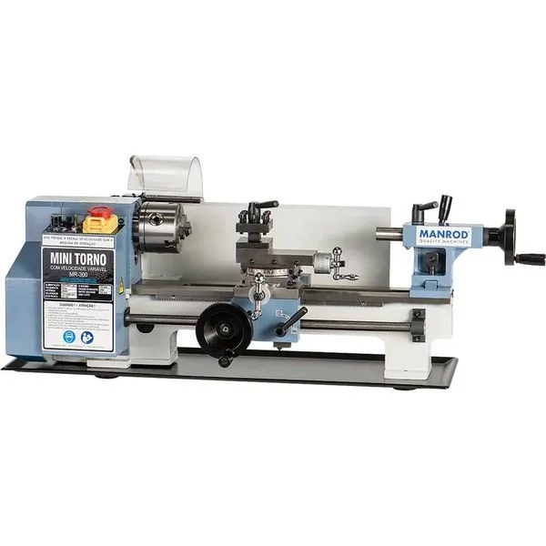 Torno de bancada 220 V~ hobby MR-300 MANROD