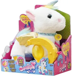 Unicórnio Pelúcia Walking Petz - Multikids BR1196