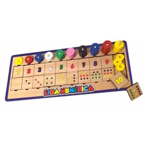 LIGA NUMERICA TABULEIRO + 75 PEÇAS GRANDE!