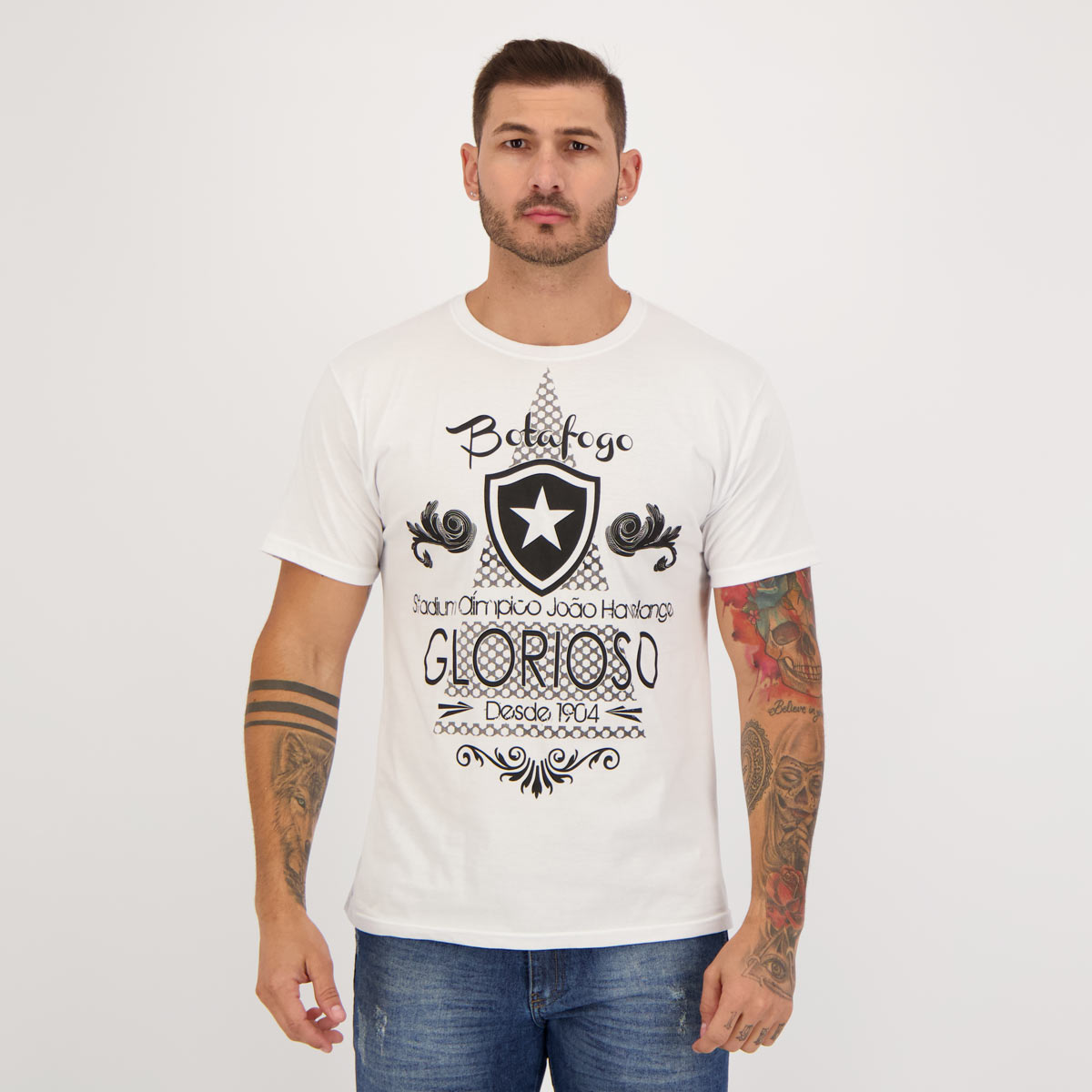 Camisa Botafogo Stadium Branca