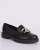 Mocassim Feminino Beira Rio com Detalhe Trançado Preto 35
