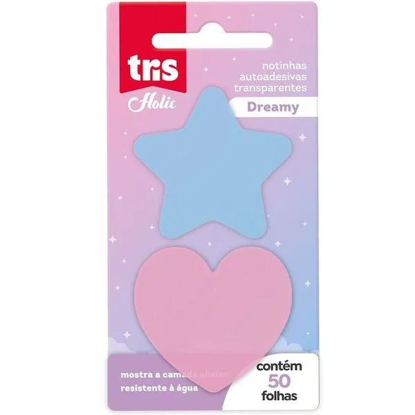 Nota AutoAdesiva Tris Holic Dreamy 50 Folhas 902832