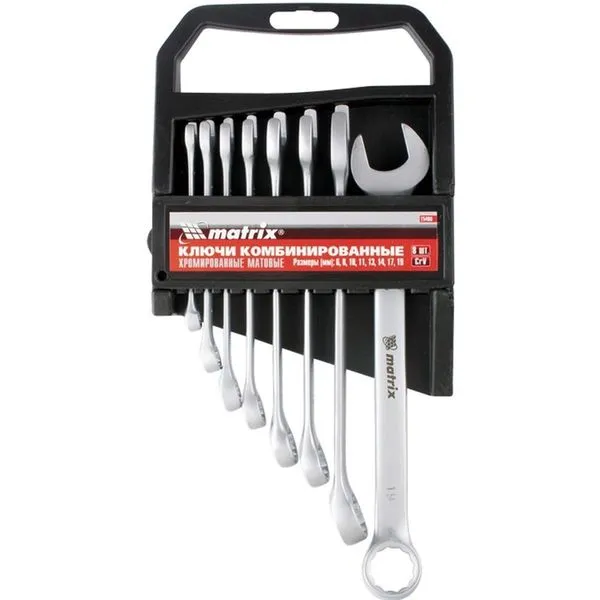Jogo de Chave Combinada 6X19mm com 8 Peças - 154089 - MTX