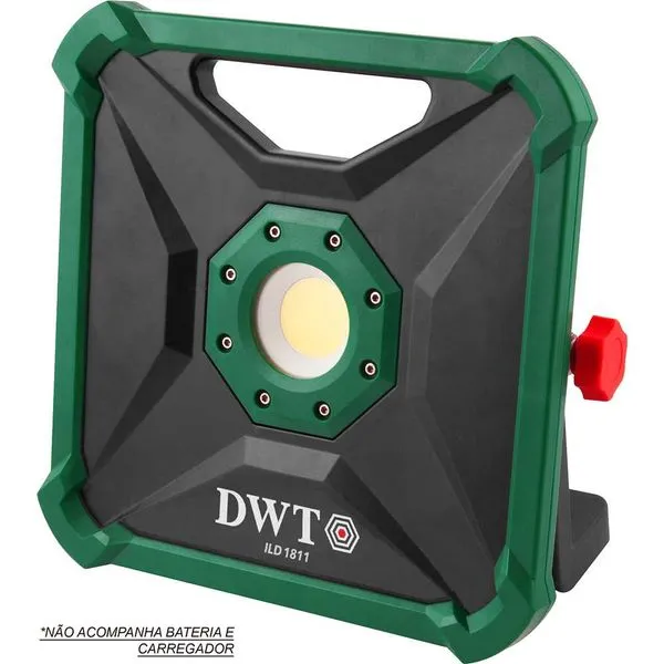 Lanterna de led bateria intercambiável de 18 V ILD 1811 - DWT