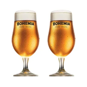 Jogo de Taças para Cerveja Ambev Bohemia 380ml 2 Peças