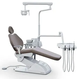Cadeira Odontológica Gnatus G1 FIT Nozes E Branco (MP)