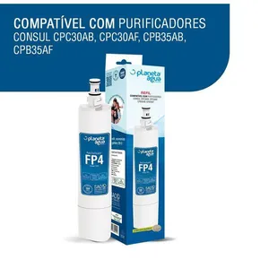Kit 2 Refil Fp4 para Purificador Consul Facilite Bem Estar Planeta Agua