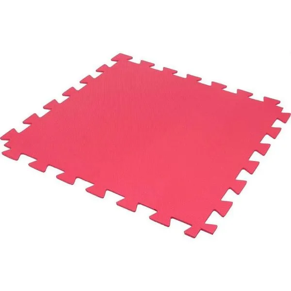 Tatame EVA Vermelho 1x1m 15mm Antiderrapante com Encaixes Carlu Brinquedos Tatame EVA Vermelho 1x1m 15mm Antiderrapante Carlu Brinquedos