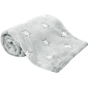 Manta Estrelinhas Cinza Buba