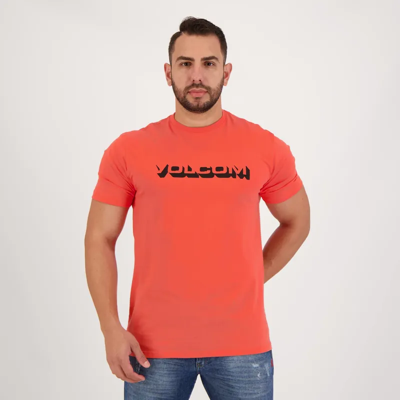 Camiseta Volcom Stonedeep Vermelha