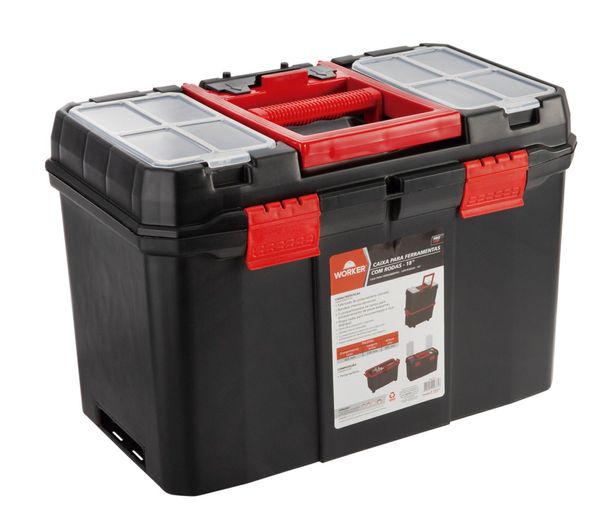 Caixa de Ferramentas Worker com Rodas 18"