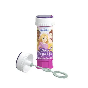 Bolha de Sabão Brasiflex com Jogo Princesa 60ml