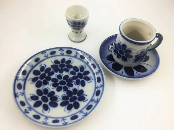 Conjunto Café da manhã, Feito e pintado a mao Conjunto Café da manhã, Feito e pintado a mão