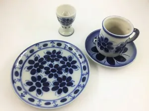 Conjunto Café da manhã, Feito e pintado a mao Conjunto Café da manhã, Feito e pintado a mão
