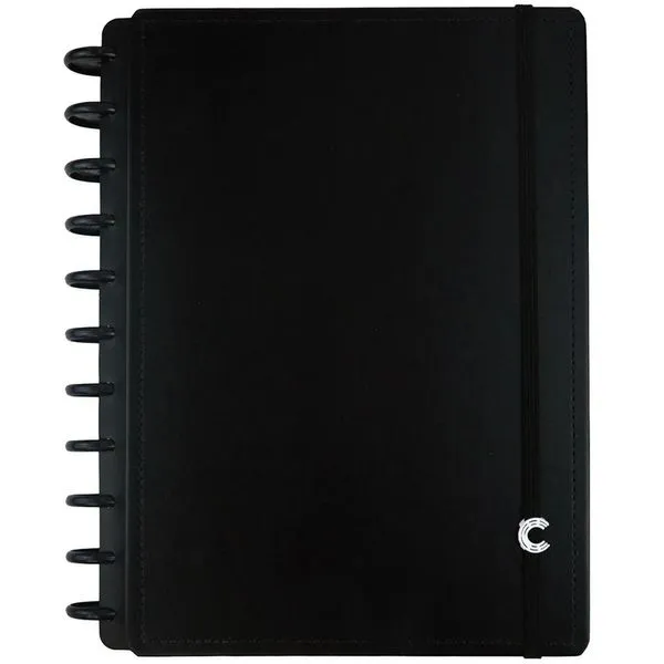 Caderno Inteligente 10x1 140 Folhas Black